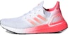 (W) adidas UltraBoost 20 'Putih Signal Pink' EG5201
