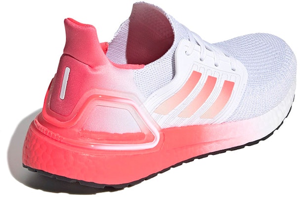 (Women) adidas UltraBoost 20 'White Signal Pink' EG5201 Shop (Women) adidas UltraBoost 20 'White Signal Pink' EG5201