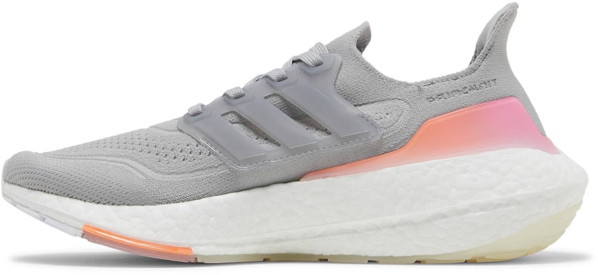 (W) adidas UltraBoost 21 'Gris y Naranja Intenso' FY0397 Lookbook (W) adidas UltraBoost 21 'Gris y Naranja Intenso' FY0397