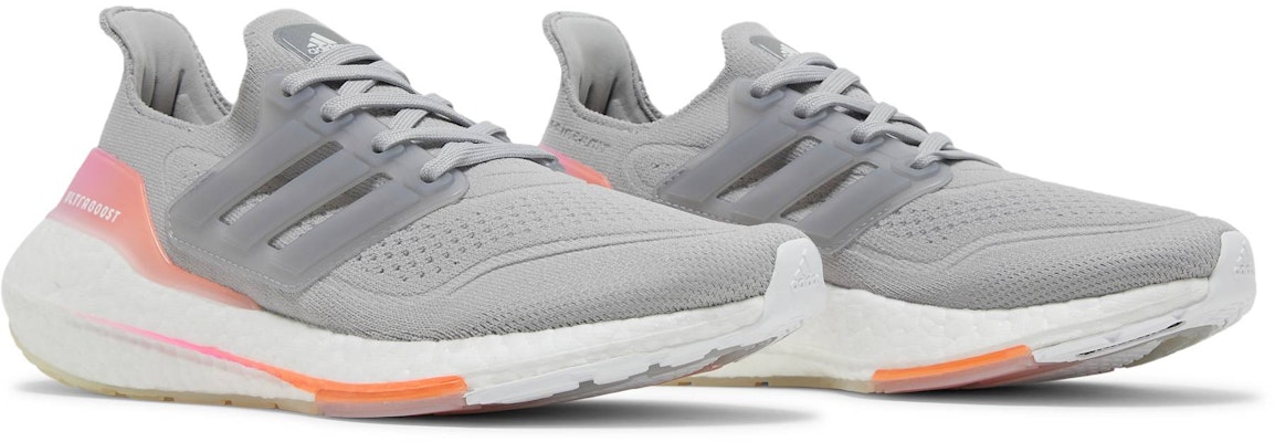 (W) adidas UltraBoost 21 'Gris y Naranja Intenso' FY0397 Cheap (W) adidas UltraBoost 21 'Gris y Naranja Intenso' FY0397