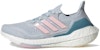(W) adidas UltraBoost 21 'Halo Blue Fresh Candy' Biru Segar Kanak-Kanak FY0395