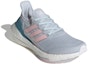 Lookbook (W) adidas UltraBoost 21 'Halo Blue Fresh Candy' Biru Segar Kanak-Kanak FY0395