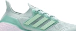 Order (W) adidas UltraBoost 21 'Hazy Green' Hijau Kabur FY0408