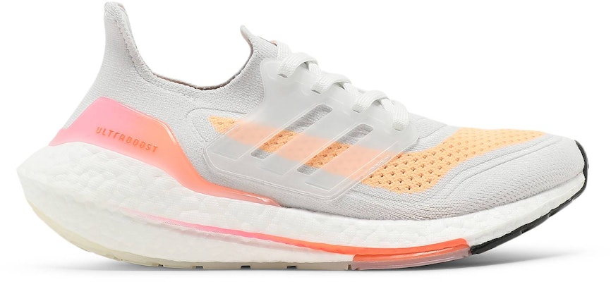 (Women) adidas UltraBoost 21 'White Acid Orange' FY0400 Buy (Women) adidas UltraBoost 21 'White Acid Orange' FY0400
