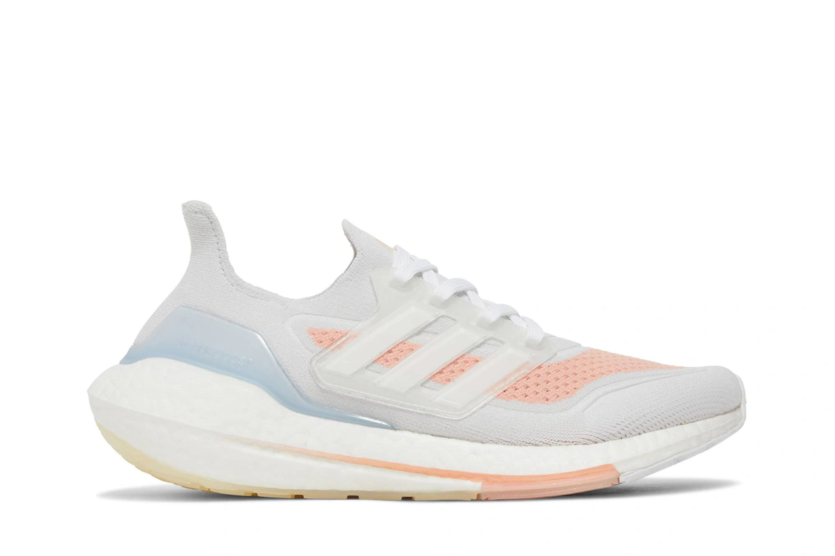 (Women) adidas UltraBoost 21 'White Glow Pink' FY0396