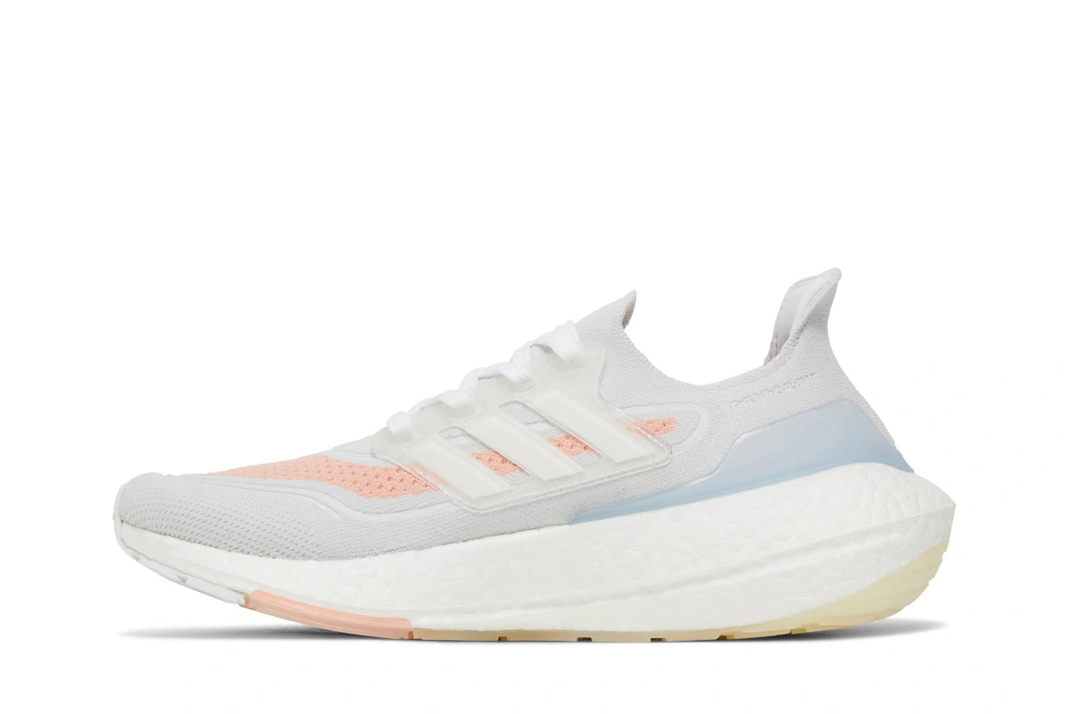 (Women) adidas UltraBoost 21 'White Glow Pink' FY0396