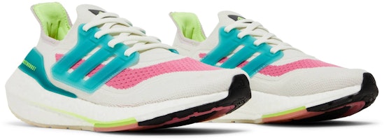 (W) adidas UltraBoost 21 'Putih Merah Muda Tone' S23845 Cheap (W) adidas UltraBoost 21 'Putih Merah Muda Tone' S23845