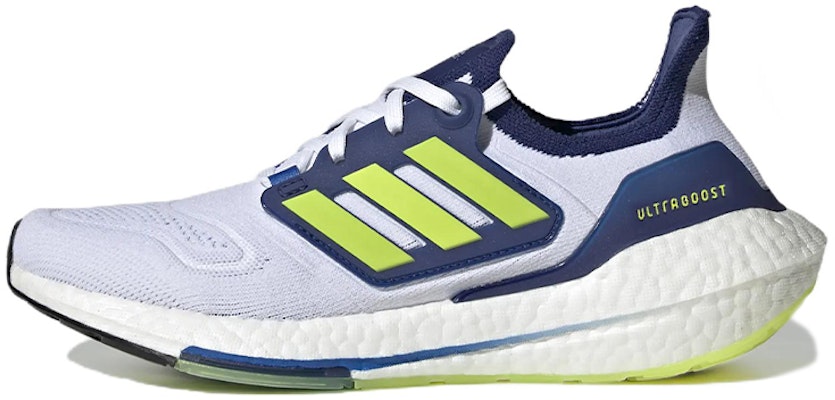(Women) adidas UltraBoost 22 'White Solar Yellow Blue' GZ7211 Buy (Women) adidas UltraBoost 22 'White Solar Yellow Blue' GZ7211