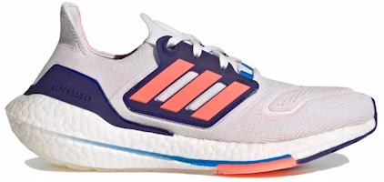 (Women) adidas UltraBoost 22 'White Turbo Indigo' GX5589 (Women) adidas UltraBoost 22 'White Turbo Indigo' GX5589