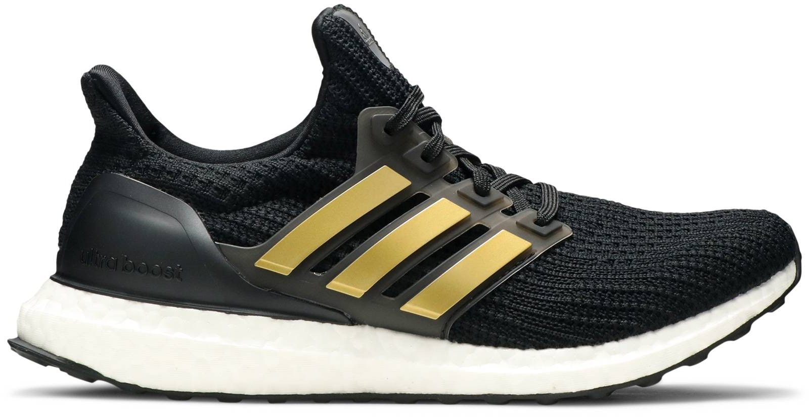 Womens ultra boost sale black and gold