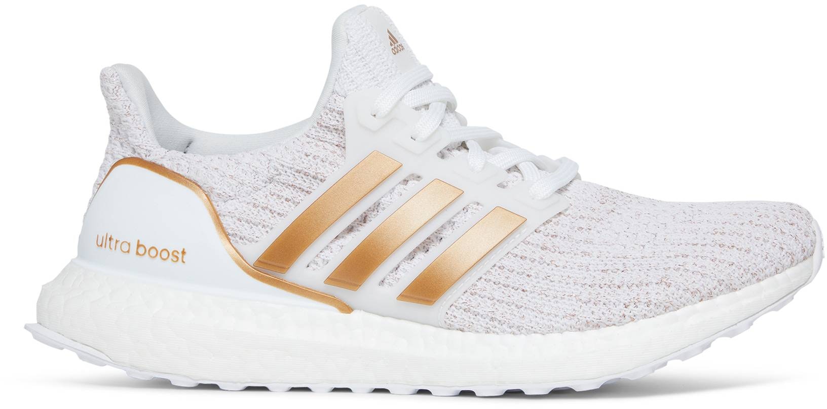 Women adidas UltraBoost 4.0 DNA Wide White Copper Metallic