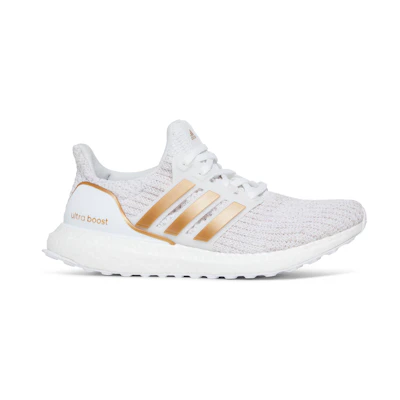 (W) adidas UltraBoost 4.0 DNA Wide 'White Copper Metallic'