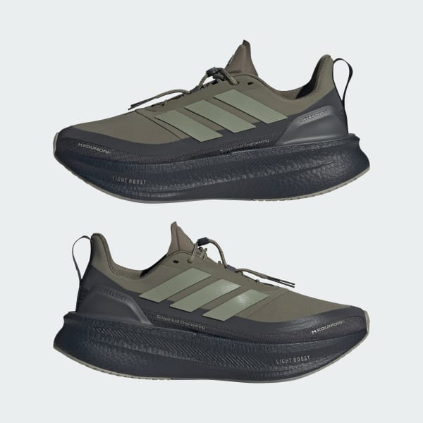 Cheap (Women) Adidas Ultraboost 5 H.Koumori Running Shoes Carbon/Tent Green/Olive Strata JQ5390