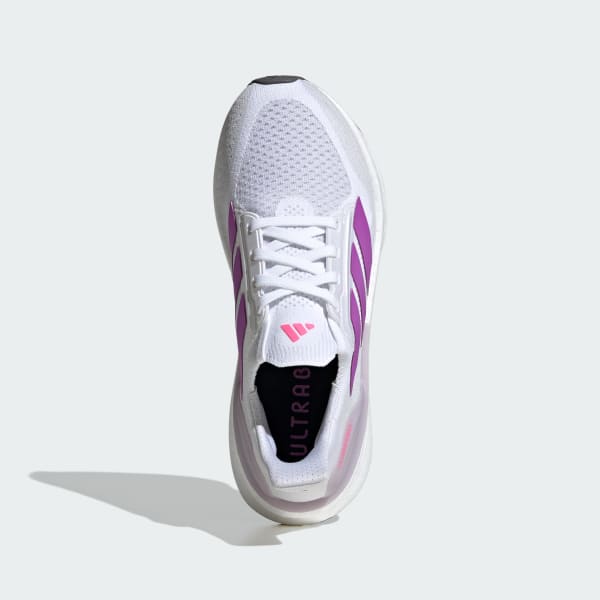 Lookbook (W) adidas Ultraboost 5X Zapatillas Running Blanco/Púrpura/Rosa Lúcido IH0686
