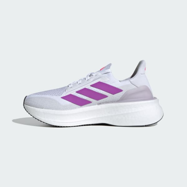 Sizing (W) adidas Ultraboost 5X Zapatillas Running Blanco/Púrpura/Rosa Lúcido IH0686