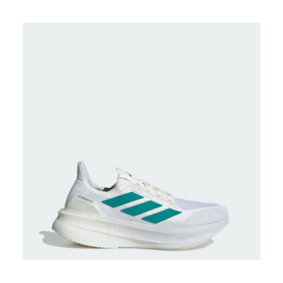 (W) Adidas Ultraboost 5X Shoes Core White/Pure Teal/Grey Six