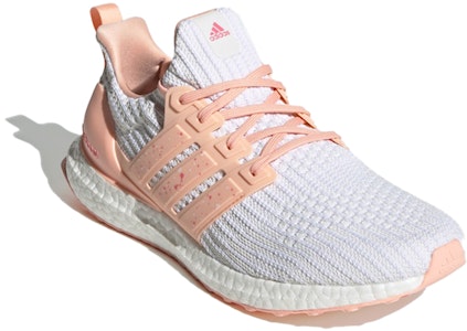 adidas Ultraboost DNA 防滑耐磨 低筒 跑步鞋 女款 粉白 Lookbook adidas Ultraboost DNA 防滑耐磨 低筒 跑步鞋 女款 粉白