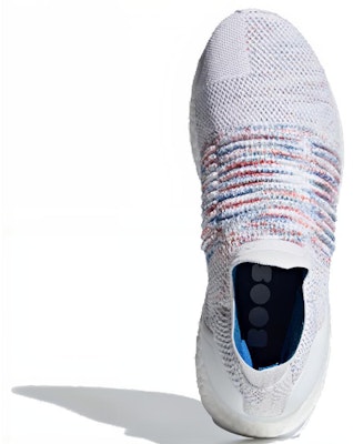 (W) adidas Ultraboost Tanpa Tali 'Putih Multicolor' B75857 Lookbook (W) adidas Ultraboost Tanpa Tali 'Putih Multicolor' B75857
