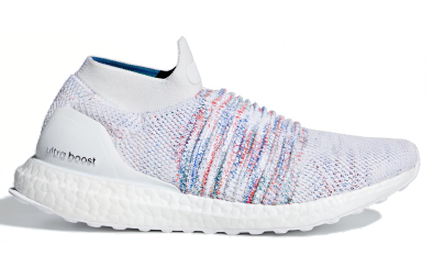Lookbook adidas Ultraboost Laceless W 低幫 跑步鞋 女款 白灰綠