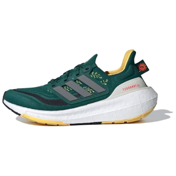 Buy adidas Ultraboost Light 舒適時尚減震耐磨 低筒跑步鞋 女款 白綠