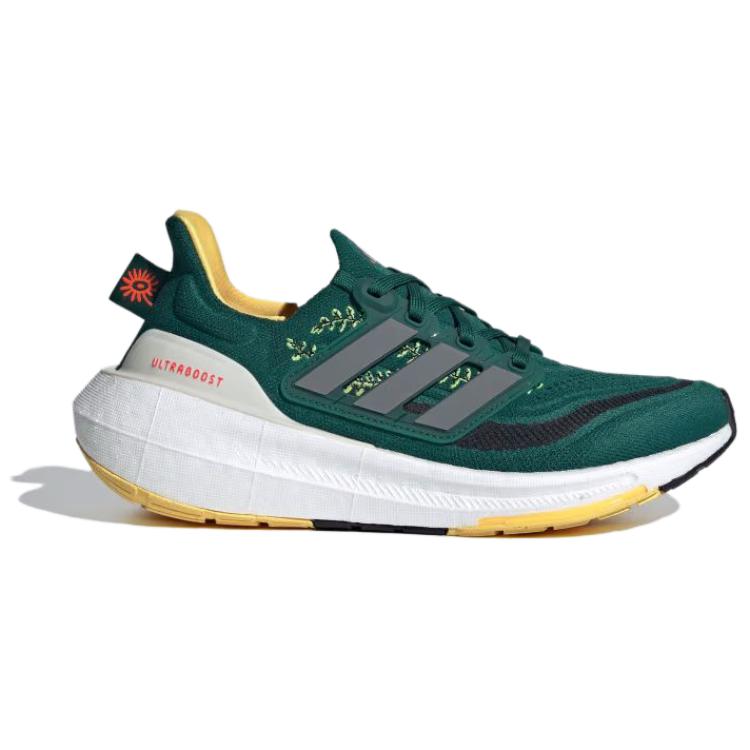 Order adidas Ultraboost Light 舒適時尚減震耐磨 低筒跑步鞋 女款 白綠