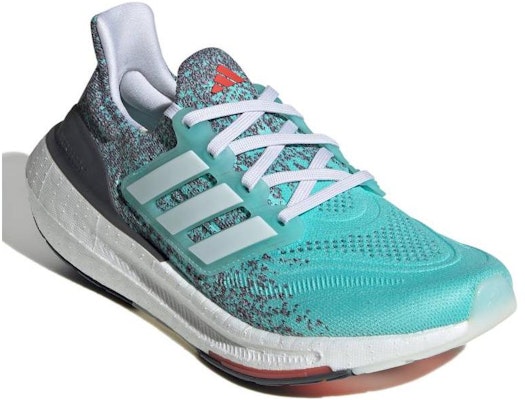 (Women) adidas UltraBoost Light 'Flash Aqua Bright Red' IE1692 Lookbook (Women) adidas UltraBoost Light 'Flash Aqua Bright Red' IE1692