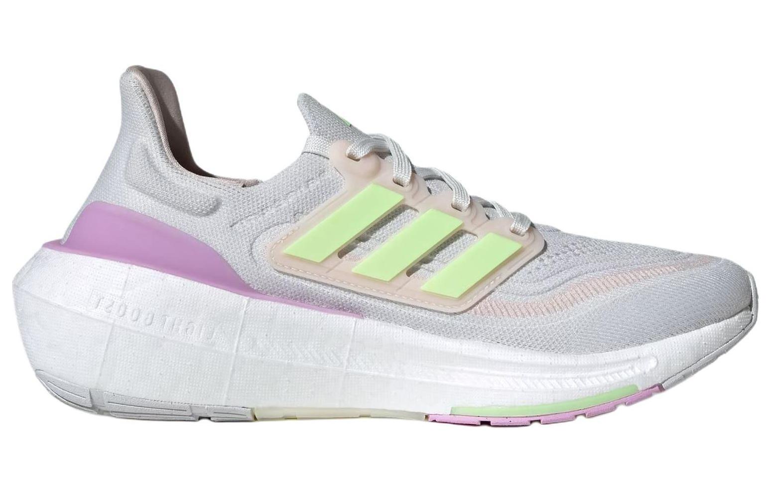 Order (W) 阿迪达斯Ultraboost Light 白绿紫色 女款跑鞋 IE3337