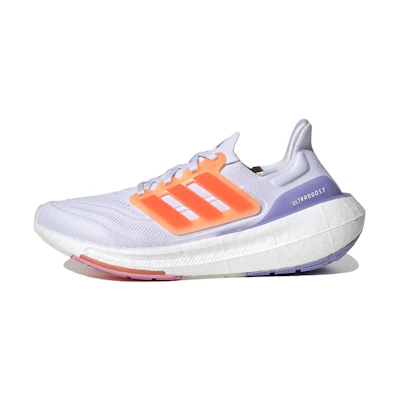 (W) adidas UltraBoost Light 'White Solar Red'
