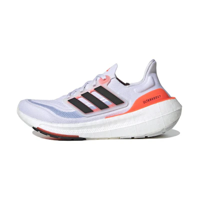 (W) adidas UltraBoost Light 'White Solar Red'