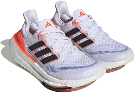 (Women) adidas UltraBoost Light 'White Solar Red' HQ6353 Lookbook (Women) adidas UltraBoost Light 'White Solar Red' HQ6353