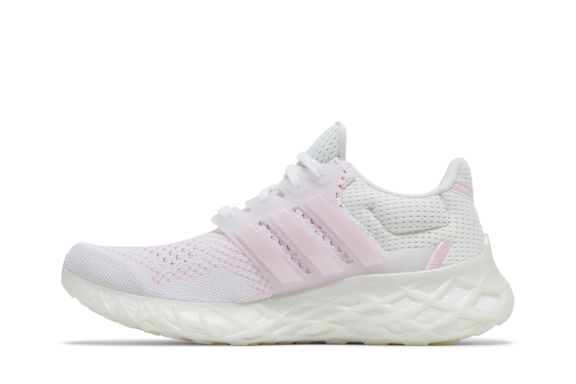 Shop (W) adidas UltraBoost Web DNA ''Wit Clear Roze'' GY9092