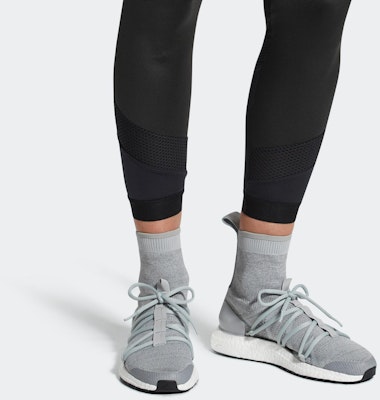 adidas Ultra Boost X Mid 舒適耐磨跑步鞋 女款 灰色 Sizing adidas Ultra Boost X Mid 舒適耐磨跑步鞋 女款 灰色