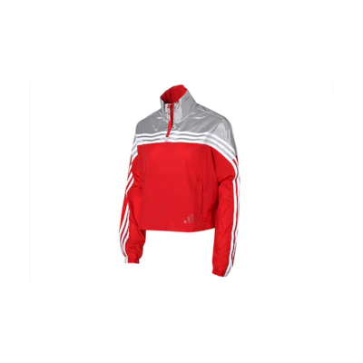 (Women) adidas Urban Anorak Retro Pullover Jacket Red/Grey GJ9021