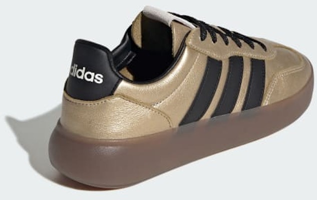 (Women) Adidas Vareda Decord Cyber Metallic/Core Black/Gum JR1218 Purchase (Women) Adidas Vareda Decord Cyber Metallic/Core Black/Gum JR1218