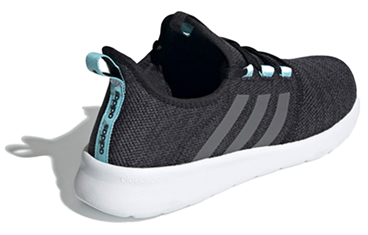 Shop adidas neo Vario Pure 耐磨低筒運動休閒鞋 女款 黑白
