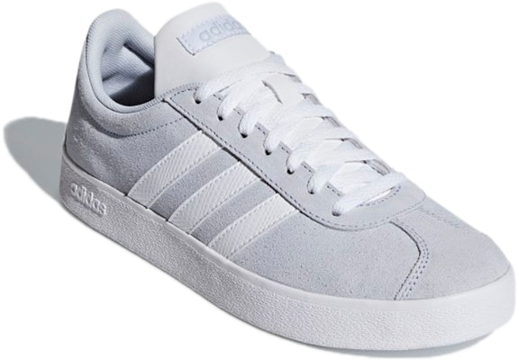 (Women) adidas VL Court 2.0 'Aero Blue' F35130 Lookbook (Women) adidas VL Court 2.0 'Aero Blue' F35130