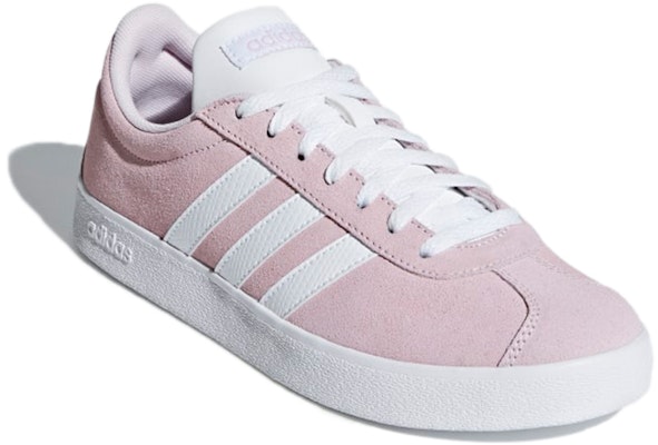 (Women) adidas VL Court 2.0 'Aero Pink' F35128 Lookbook (Women) adidas VL Court 2.0 'Aero Pink' F35128