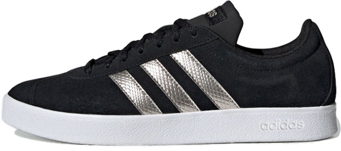 (W) adidas VL Court 2.0 'Hitam Platinum Metallic' EE6784 Buy (W) adidas VL Court 2.0 'Hitam Platinum Metallic' EE6784