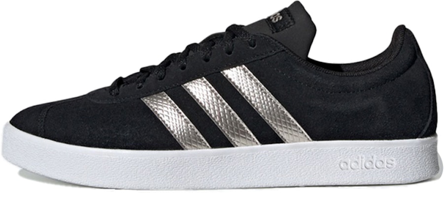 (Women) adidas VL Court 2.0 'Black Platinum Metallic' EE6784 Buy (Women) adidas VL Court 2.0 'Black Platinum Metallic' EE6784