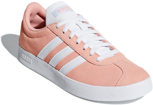 (W) アディダス VL Court 2.0 ダストピンク F35129 Lookbook (W) アディダス VL Court 2.0 ダストピンク F35129