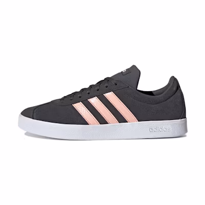 (W) adidas VL Court 2.0 'Grey Glow Pink'