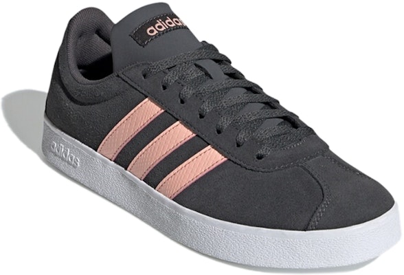 (Women) adidas VL Court 2.0 'Grey Glow Pink' EE6786 Lookbook (Women) adidas VL Court 2.0 'Grey Glow Pink' EE6786