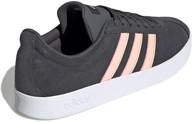 (Women) adidas VL Court 2.0 'Grey Glow Pink' EE6786 Shop (Women) adidas VL Court 2.0 'Grey Glow Pink' EE6786