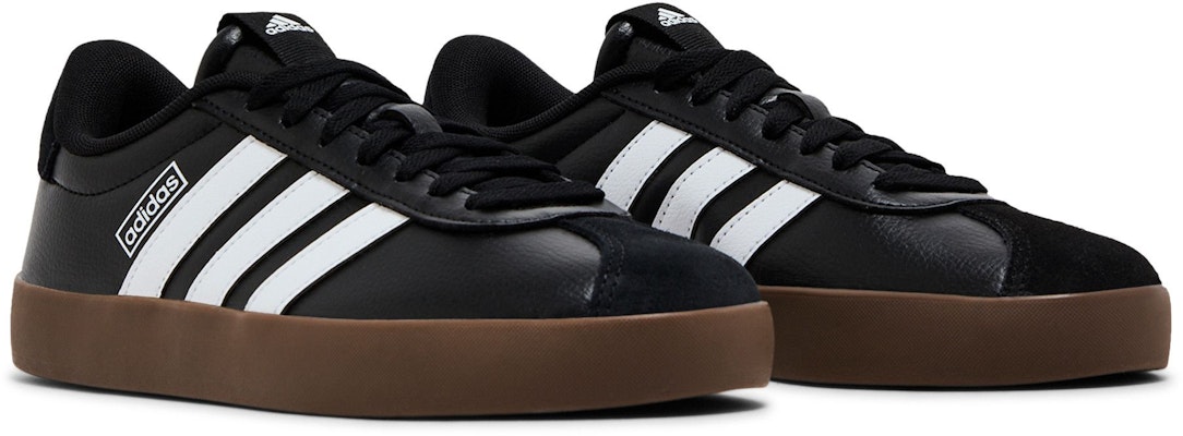 (Women) adidas VL Court 3.0 'Black White Gum' ID8796 Cheap (Women) adidas VL Court 3.0 'Black White Gum' ID8796