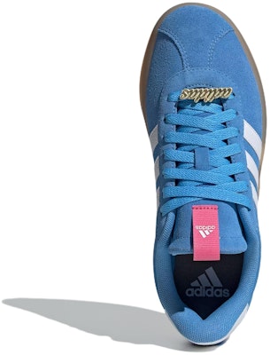 (Women) adidas VL Court 3.0 'Blue Burst Gum' ID9074 Purchase (Women) adidas VL Court 3.0 'Blue Burst Gum' ID9074