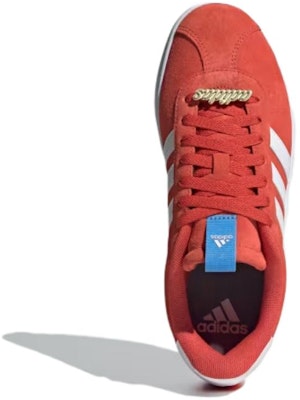 (Women) adidas VL Court 3.0 'Bright Red White' ID9073 Lookbook (Women) adidas VL Court 3.0 'Bright Red White' ID9073