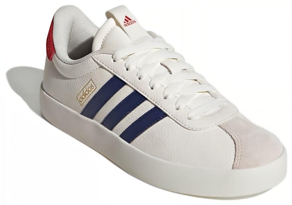 (Women) adidas VL Court 3.0 'Off White Dark Blue' IE3628 Lookbook (Women) adidas VL Court 3.0 'Off White Dark Blue' IE3628