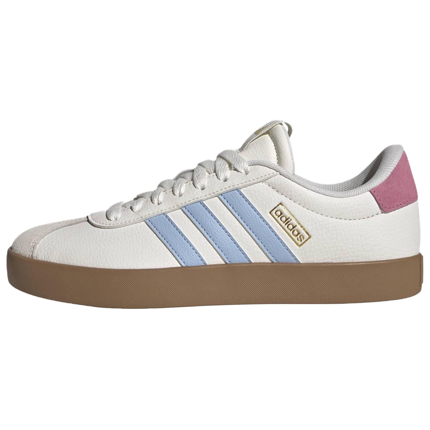 (Women) adidas VL Court 3.0 Casual Low-Top Sneakers White IH4021