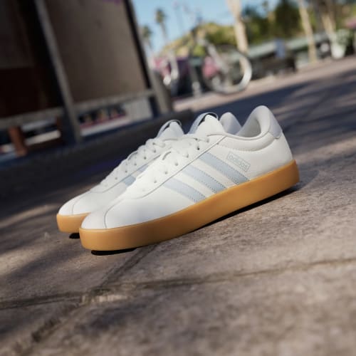 Cheap (W) adidas VL Court 3.0 核心白/光暈藍/膠底 JP6913
