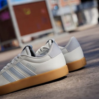 (W) adidas VL Court 3.0 核心白/光暈藍/膠底 JP6913 1